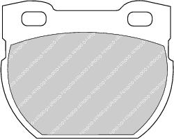 Rear Brake Pad Set Fits Land Rover OE SFP000280 Ferodo FDB872