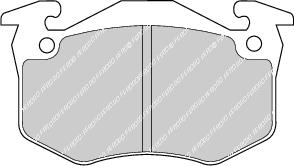 Front Brake Pad Set Fits Renault OE 7701202227 Ferodo FDB881