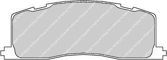 Rear Brake Pad Set Fits Toyota OE 446628020 Ferodo FDB931