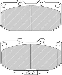 Front Brake Pad Set Fits Nissan Subaru OE 4106037P90 Ferodo FDB986