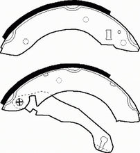 Load image into Gallery viewer, Rear Brake Shoe Set Fits Ford Reliant OE 1613131 Ferodo FSB164