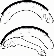 Load image into Gallery viewer, Rear Brake Shoe Set Fits Ford Tvr OE 5015665 Ferodo FSB176