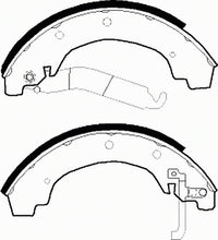 Load image into Gallery viewer, Rear Brake Shoe Set Fits VW OE 291698527GV Ferodo FSB180