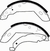 Load image into Gallery viewer, Rear Brake Shoe Set Fits Peugeot Renault OE 424125 Ferodo FSB183