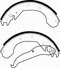 Load image into Gallery viewer, Rear Brake Shoe Set Fits Opel Vauxhall OE 1605591 Ferodo FSB199