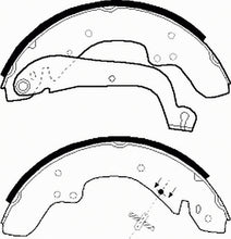 Load image into Gallery viewer, Rear Brake Shoe Set Fits Alfa Romeo Citroen Fiat Peugeot Renault T Ferodo FSB203