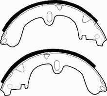 Load image into Gallery viewer, Rear Brake Shoe Set Fits Mazda Toyota OE 449512220 Ferodo FSB208