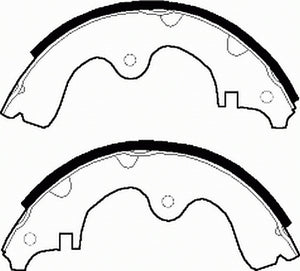 Rear Brake Shoe Set Fits Toyota OE 449510070 Ferodo FSB224