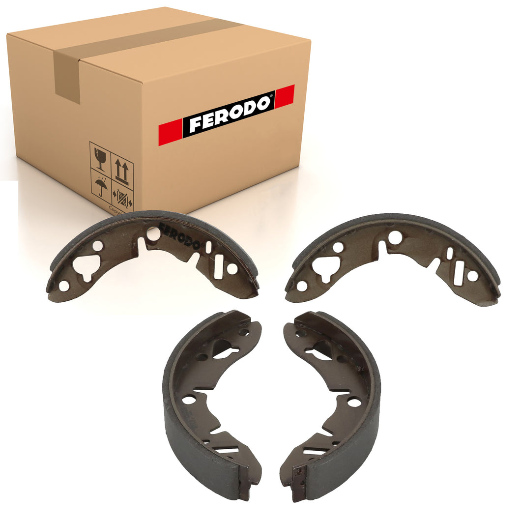 Rear Brake Shoe Set Fits Austin Austin-Healey DAF Innocenti MG Rel Ferodo FSB278