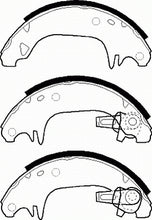 Load image into Gallery viewer, Rear Brake Shoe Set Fits Peugeot Renault OE 424143 Ferodo FSB293