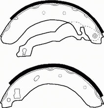 Load image into Gallery viewer, Rear Brake Shoe Set Fits Ford OE 6500945 Ferodo FSB298