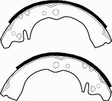 Load image into Gallery viewer, Rear Brake Shoe Set Fits Daihatsu OE 449587208 Ferodo FSB314