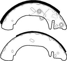 Load image into Gallery viewer, Rear Brake Shoe Set Fits Ford OE 6733350 Ferodo FSB331