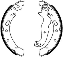 Load image into Gallery viewer, Rear Brake Shoe Set Fits Mazda OE DFY12638Z Ferodo FSB4018