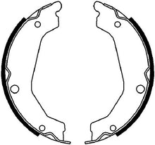 Load image into Gallery viewer, Rear Parking Brake Drum Shoe Set Fits Hyundai OE 58350H1A40 Ferodo FSB4020