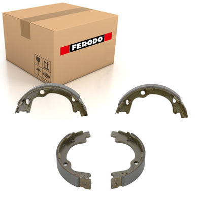 Rear Parking Brake Drum Shoe Set Fits Hyundai Kia OE 583501HA00 Ferodo FSB4022