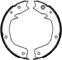 Load image into Gallery viewer, Rear Parking Brake Drum Shoe Set Fits Mitsubishi OE MN150861 Ferodo FSB4027
