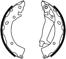 Load image into Gallery viewer, Rear Brake Shoe Set Fits Hyundai OE 583500PA00 Ferodo FSB4047