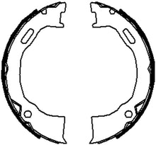 Load image into Gallery viewer, Rear Parking Brake Drum Shoe Set Fits Ford USA Jeep OE 3309694 Ferodo FSB4070