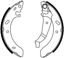 Load image into Gallery viewer, Rear Brake Shoe Set Fits Chrysler Dodge OE 4864304 Ferodo FSB4072
