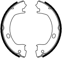 Load image into Gallery viewer, Rear Parking Brake Drum Shoe Set Fits Chrysler OE 4741772 Ferodo FSB4073