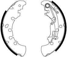 Load image into Gallery viewer, Rear Brake Shoe Set Fits Chrysler Fiat Lancia OE 77362929 Ferodo FSB4076