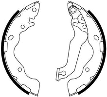 Load image into Gallery viewer, Rear Brake Shoe Set Fits Kia OE 583501MA00 Ferodo FSB4098