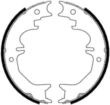 Load image into Gallery viewer, Rear Parking Brake Drum Shoe Set Fits Lexus Toyota OE 4654060020 Ferodo FSB4120