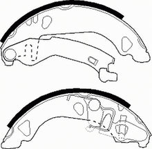 Load image into Gallery viewer, Rear Brake Shoe Set Fits Fiat Lancia OE 9945975 Ferodo FSB477
