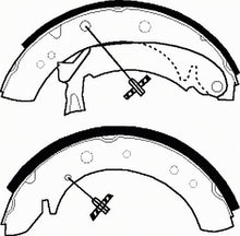 Load image into Gallery viewer, Rear Brake Shoe Set Fits Citroen Fiat Peugeot OE 9945884 Ferodo FSB513