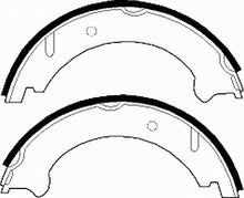 Load image into Gallery viewer, Rear Parking Brake Drum Shoe Set Fits Volvo Ferodo FSB522
