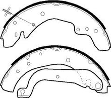 Load image into Gallery viewer, Rear Brake Shoe Set Fits Opel Renault Vauxhall OE 9941243 Ferodo FSB533