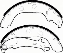 Load image into Gallery viewer, Rear Brake Shoe Set Fits Peugeot Ferodo FSB547