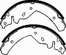 Load image into Gallery viewer, Rear Brake Shoe Set Fits Kia OE 0K0112638Z Ferodo FSB548