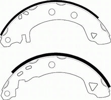 Load image into Gallery viewer, Rear Brake Shoe Set Fits Citroen Mercedes-Benz Renault Ferodo FSB553