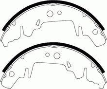 Load image into Gallery viewer, Rear Brake Shoe Set Fits Alfa Romeo Chrysler Dodge Kia Plymouth Ferodo FSB568