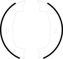 Load image into Gallery viewer, Rear Parking Brake Drum Shoe Set Fits Alfa Romeo BMW Ferodo FSB592
