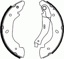Load image into Gallery viewer, Rear Brake Shoe Set Fits Ford OE 4110585 Ferodo FSB596R