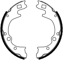 Load image into Gallery viewer, Rear Brake Shoe Set Fits Asia Motors Kia Mazda OE 0K7562638Z Ferodo FSB613