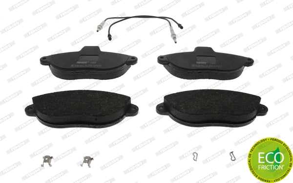 Front Brake Pad Set Fits Citroen Fiat Peugeot Scania OE 425125 Ferodo FVR1002