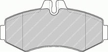 Load image into Gallery viewer, Front Brake Pad Set Fits Mercedes-Benz OE 4214110 Ferodo FVR1304
