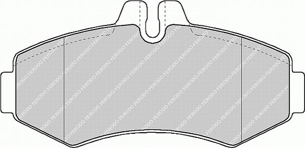 Front Brake Pad Set Fits Mercedes-Benz OE 4214110 Ferodo FVR1304