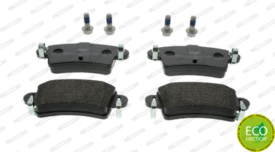 Rear Brake Pad Set Fits Nissan Opel Renault Vauxhall OE 1605982 Ferodo FVR1453