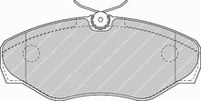 Load image into Gallery viewer, Front Brake Pad Set Fits Nissan Opel Renault Vauxhall OE 1605198 Ferodo FVR1515