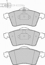 Load image into Gallery viewer, Front Brake Pad Set Fits VW OE 7D0698151D Ferodo FVR1518