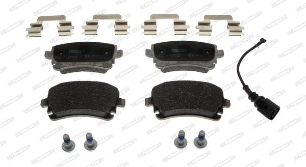 Rear Brake Pad Set Fits VW OE 7H0698451 Ferodo FVR1644