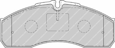 Front Brake Pad Set Fits Mercedes-Benz OE 34204620 Ferodo FVR1791