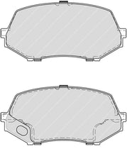Load image into Gallery viewer, Front Brake Pad Set Fits Mitsubishi OE MK528944 Ferodo FVR4253