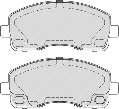 Rear Brake Pad Set Fits OE MK528943 Ferodo FVR4315