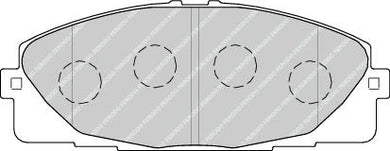 Front Brake Pad Set Fits Nissan Toyota OE 446526420 Ferodo FVR4327